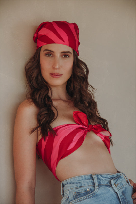 Pañoleta Pink Zebra