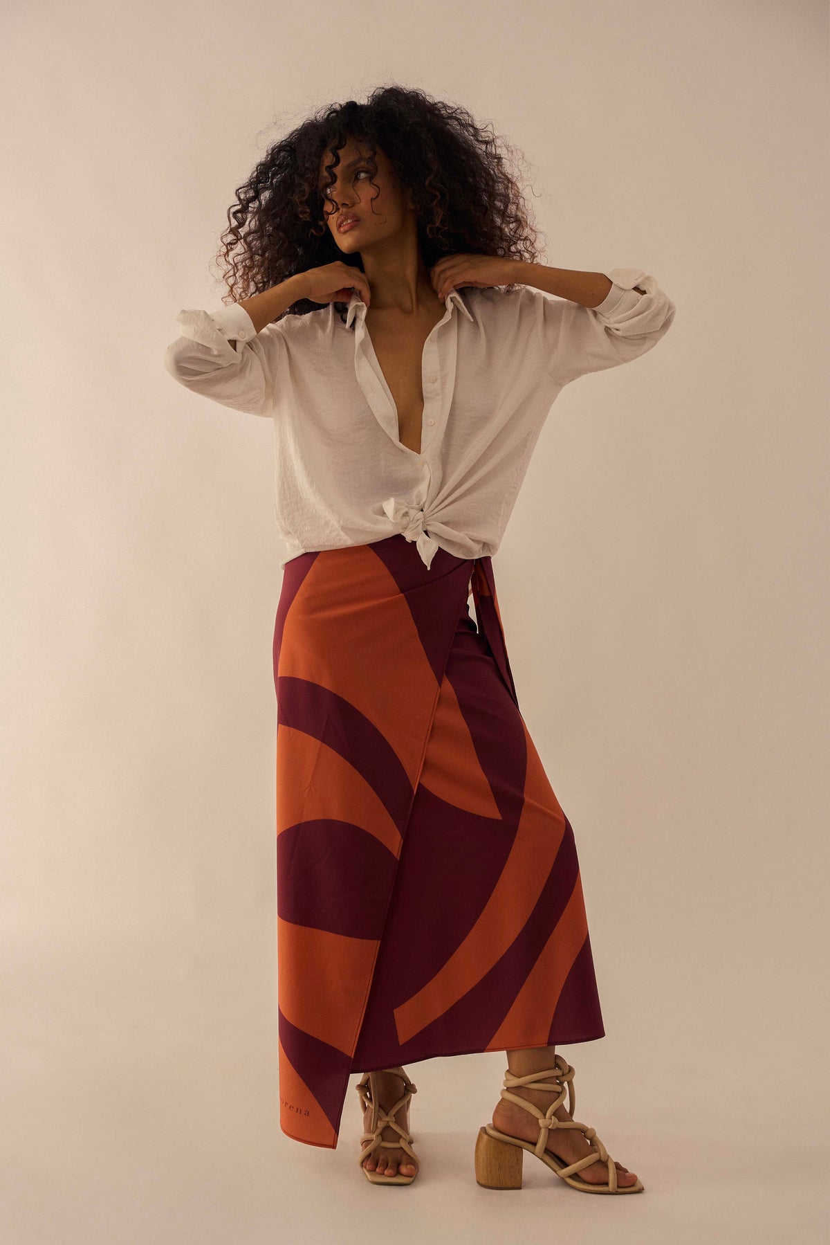 Sarong Geo Tropical