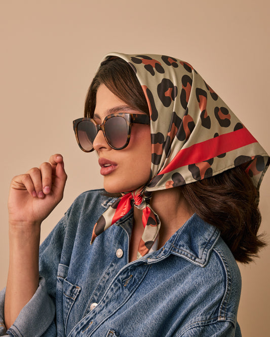 Pañoleta Animal Print