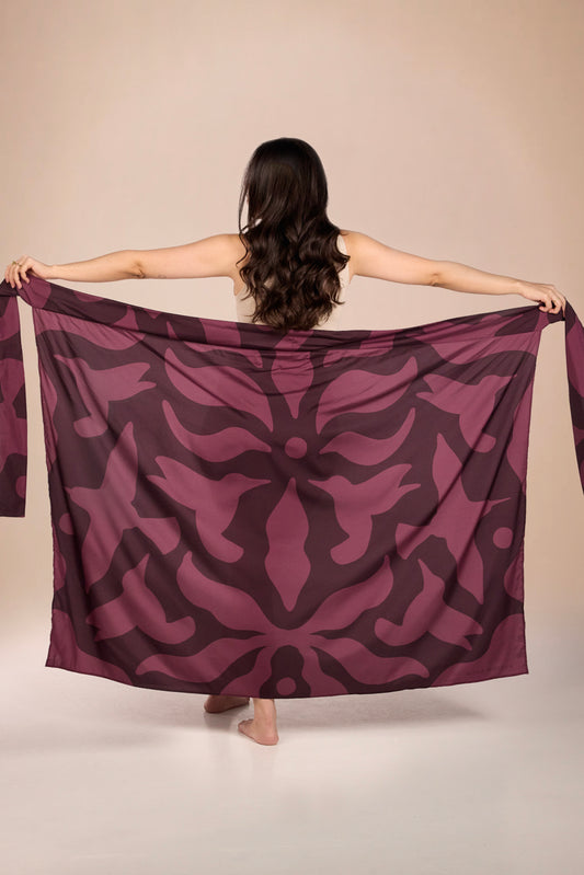 Sarong Origen Plum