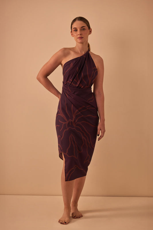 Sarong Orquídeas
