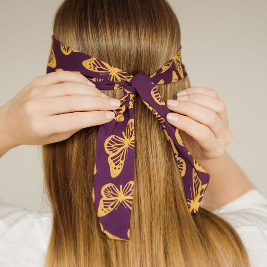 Bandana Mariposas Amarillas