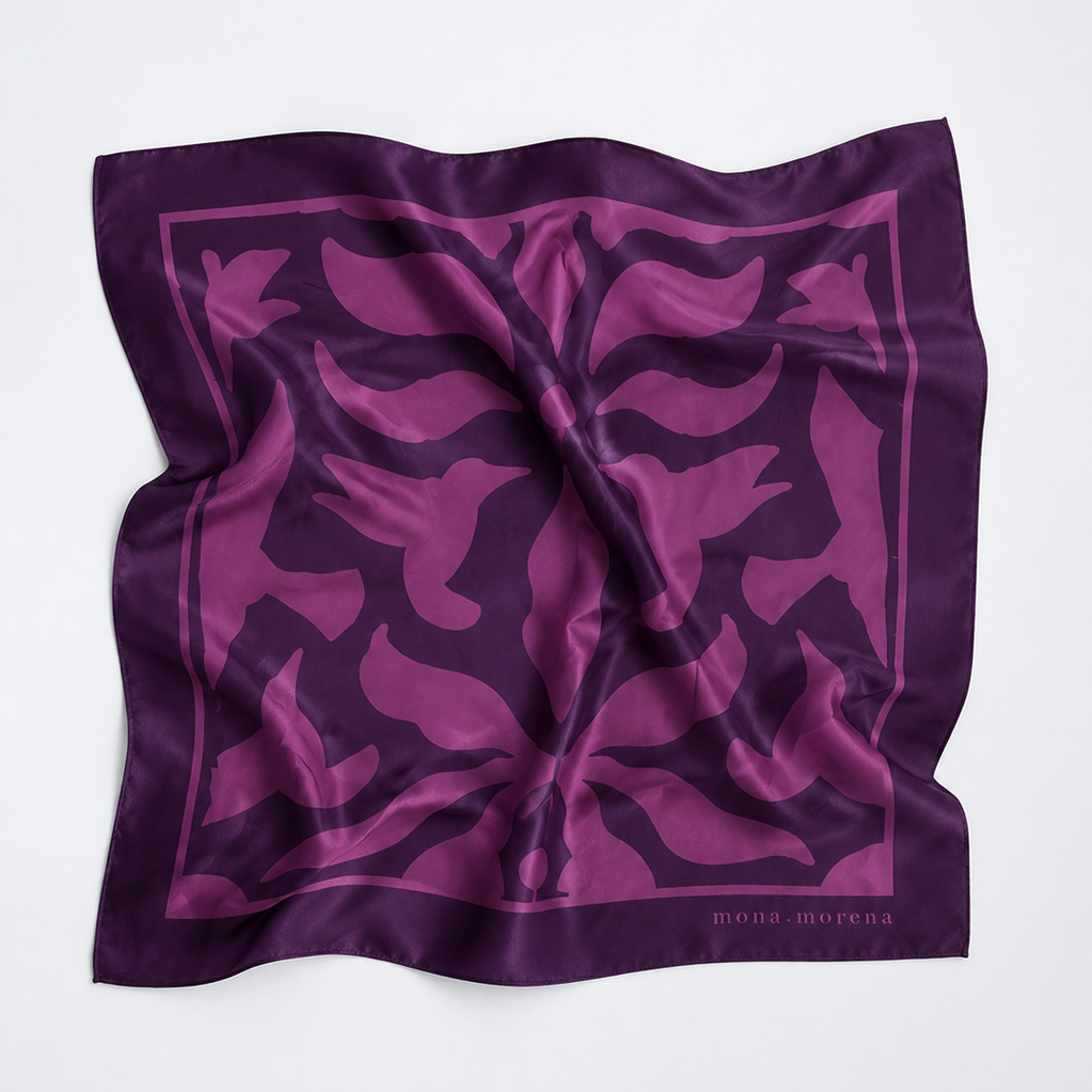Pañoleta Origen Plum