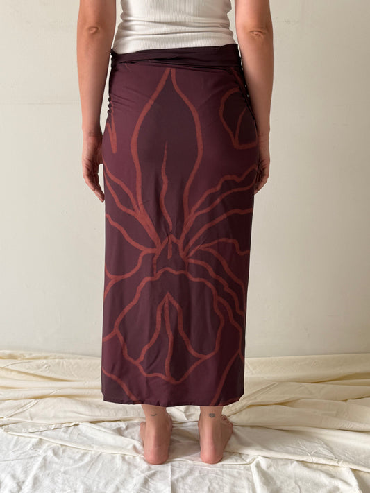 SALE - Sarong Orquídeas