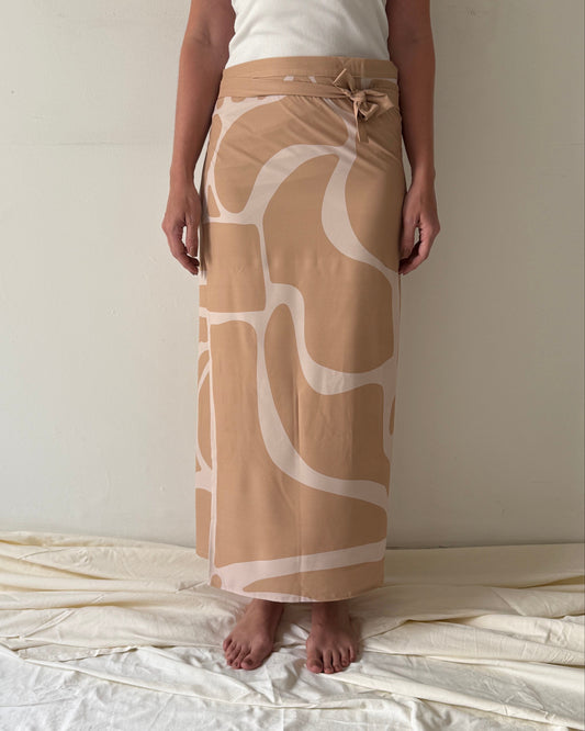 SALE - Sarong Aura Beige