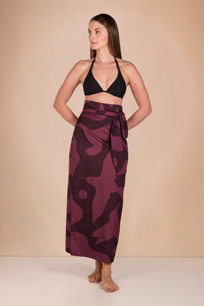 Sarong Origen Plum