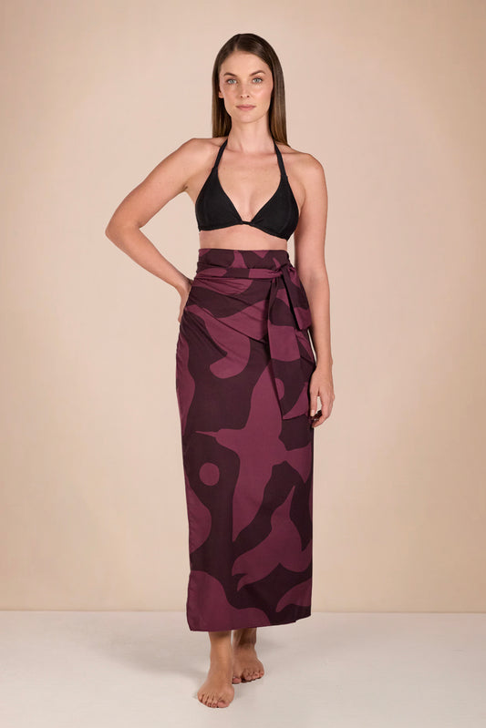 Sarong Origen Plum