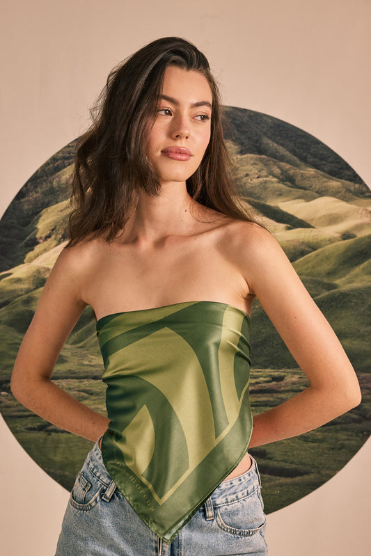 Pañoleta Geo - Limón