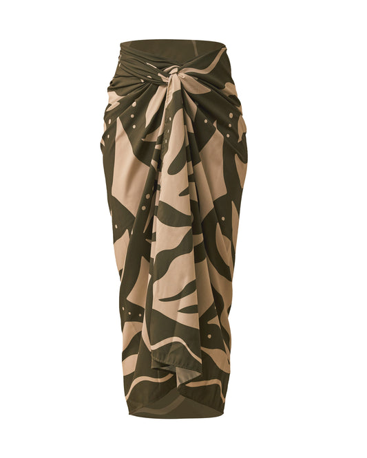 SALE - Sarong Coral Verde