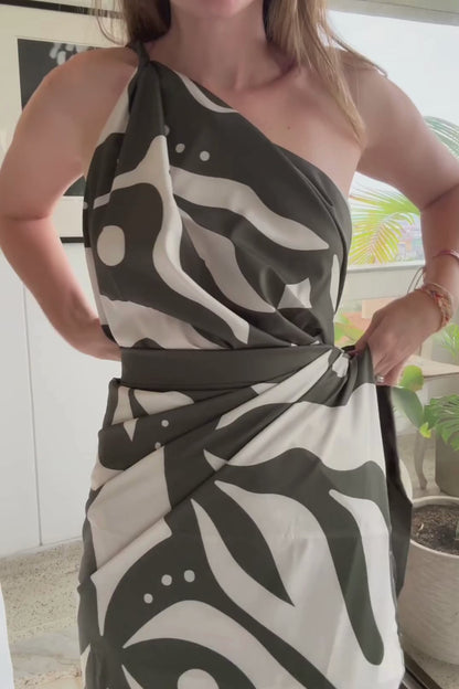 Sarong Coral Verde